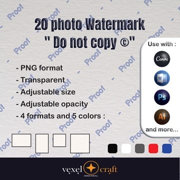 Offre produit filigrane - watermark - vexelcraft.com